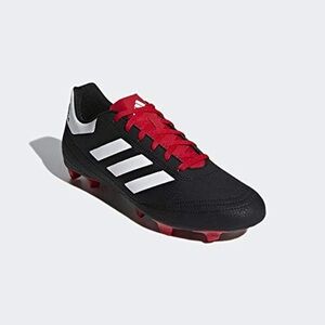 Adidas Black Cleats with Red Accents
